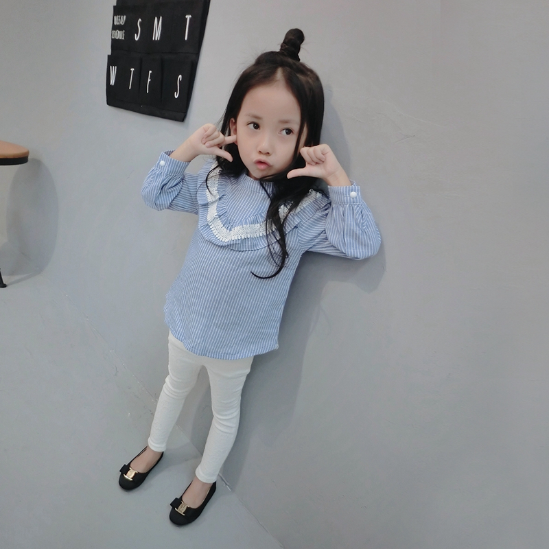 Chemise fille CICIKIKI à manche longue - Ref 2088680 Image 3