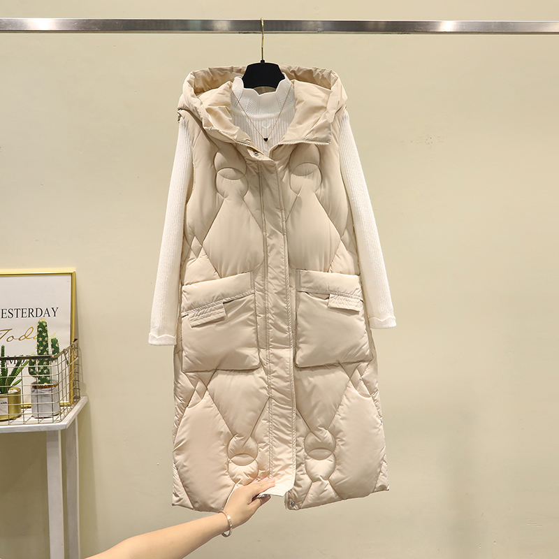 2022秋冬新款时尚羽绒棉马甲外穿