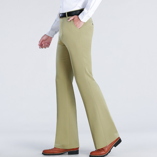 TEEMZI夏季薄款冰丝喇叭长款