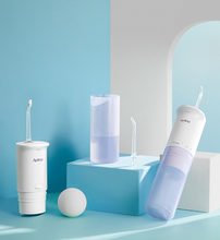 Apiyoo便携式电动冲牙器电动洗牙器手持水牙线 牙结石口腔冲洗器
