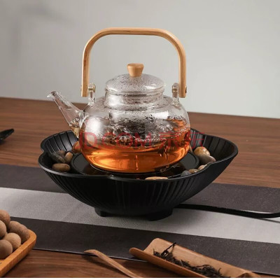 飞图乐无烟围炉煮茶电陶炉套装煮茶器家用室内电烧烤炉人间小院一