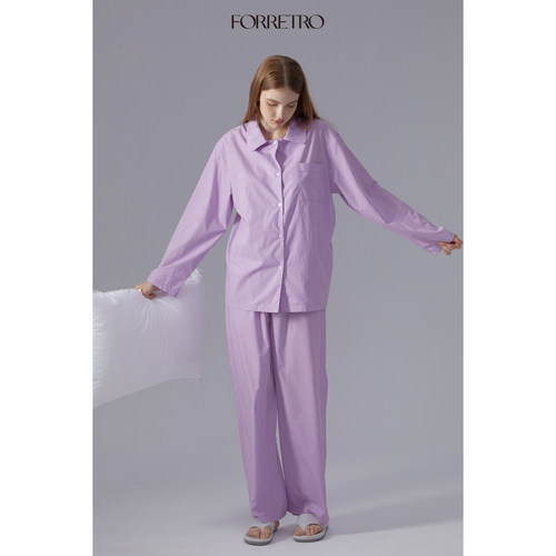 FORRETRO女天丝棉可外穿家居服