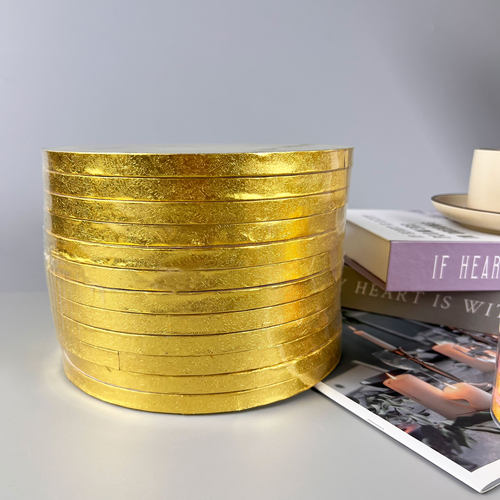 烘焙用品包装蛋糕金色瓦楞垫12mm蛋糕纸板Cake board