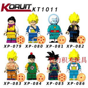 益智人仔玩具科睿拼装积木塑料5