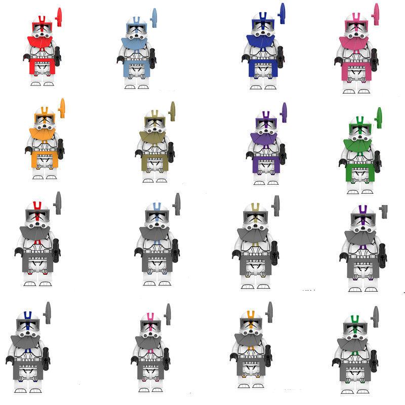 品高积木人仔pg8293-8294星球大战暴风克隆兵系列兼容乐高小玩具