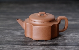 老家底儿早期一厂壶经典紫砂宜兴原矿老壶老紫砂紫泥秦朴280cc