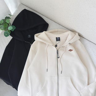 澳单~10-16男童拉绒连帽卫衣夹克外套中大童少年春秋时尚拉链衫