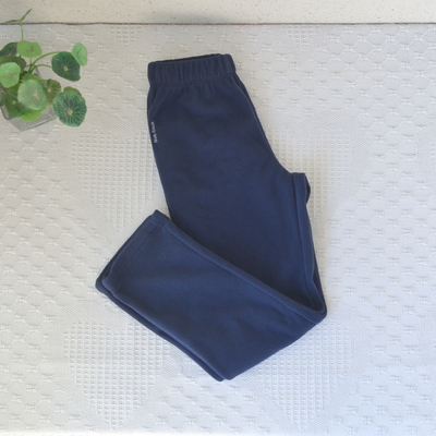 迪卡家7-15男童摇粒绒休闲长裤