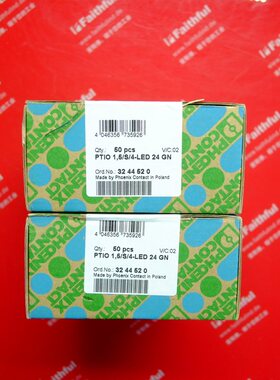 Phoenix Contact 3244520 菲尼克斯接线端子 PTIO 1,5/S/4-LED