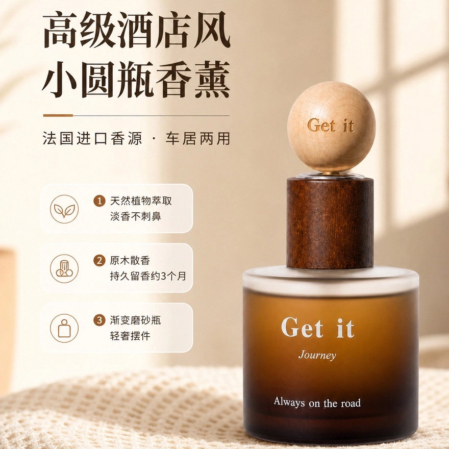 车载香薰礼盒轻奢持久淡香送礼