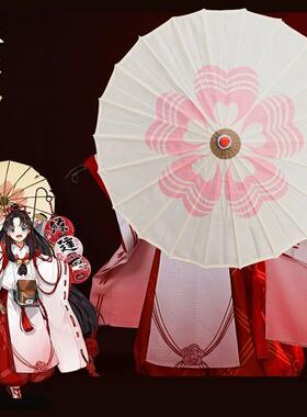 阴阳师cos缘结神cos伞
