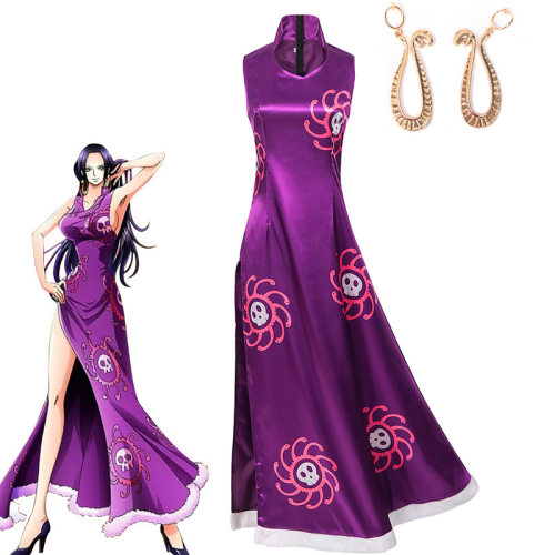 海贼女帝蛇姬汉库克cos服套装女