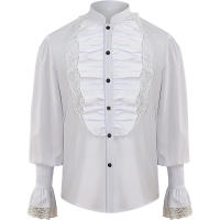 European medieval clothing, retro shirts, steampunk coats, men's uniforms, gentleman's jackets, and stage performance costumes thumbnail 6