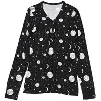 Spring and Summer new women's Modal comfortable stretch long-sleeved T-shirt home wear top with a heart collar and large base layer thumbnail 7
