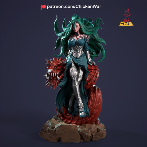 AH14 Solo LevelingQuerehsha GK白模手办 光固化3D打印 STL nsfw