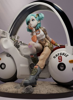 D178 布尔玛Bulma GK白模手办 光固化3D打印 STL图纸