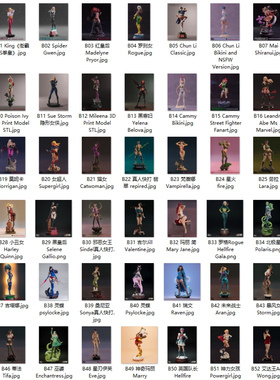 171套Abe3D工作室合集3D打印图纸STL素材自动更新NSFW