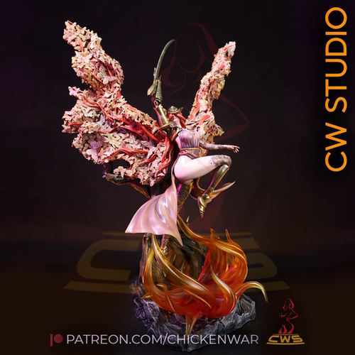 AH19 Maleniea GK白模手办 光固化3D打印 STL图纸 nsfw