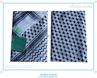 外贸出口阿拉伯方巾头巾战术围巾 阿拉法特经典时尚款