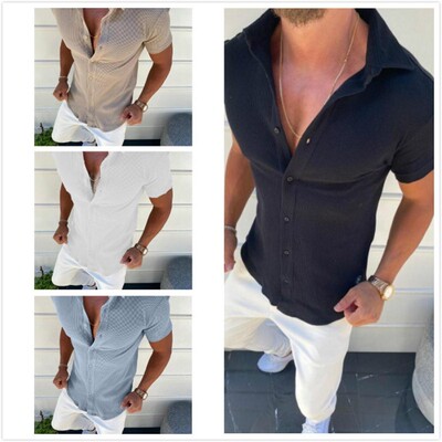 SummerShirtsFoMenBlac