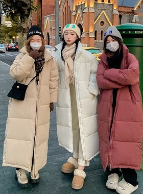 For Women Winter Down Jacket Clothes Puffer Long Coat Ladies