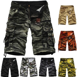 Casual Summer Cargo Shorts For Men Short Pants Mens Cycling