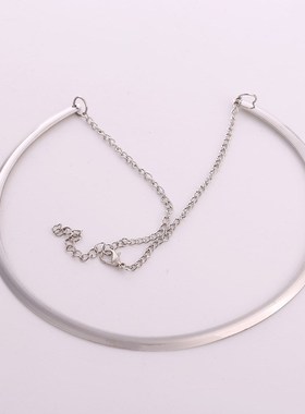 Female Metal Thin Necklaces Clavicle Chains Sweater choker