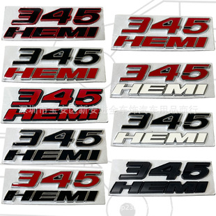 1500 适用于道奇345 2500皮卡金属车标侧标贴 RAM 贴标 HEMI 改装