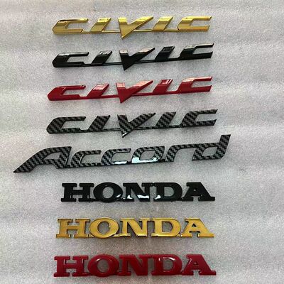 CIVIC车标适用于思域Accord飞度FIT锋范CITY字标HONDA车尾箱贴