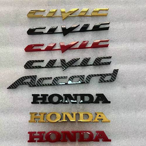 CIVIC车标适用于思域Accord飞度FIT锋范CITY字标HONDA车尾箱贴