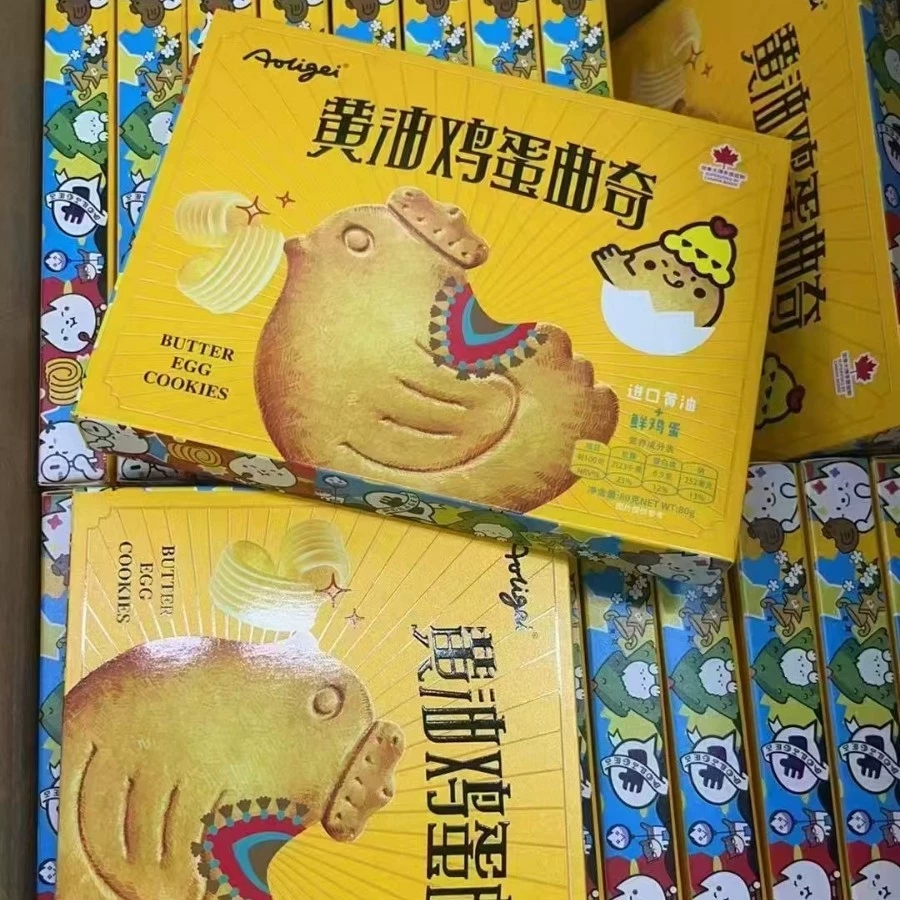 牛牛奥力给80g黄油鸡蛋曲奇饼干