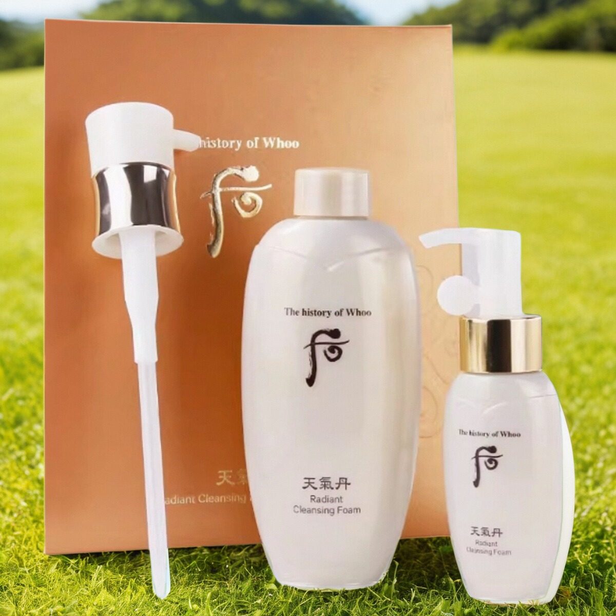 韩国whoo后天气丹洗面奶华泫洁面套盒舒缓泡沫温和不紧绷细,美容护肤/美体/精油,洁面,淘宝优惠券,粉丝福利购,淘宝优惠卷
