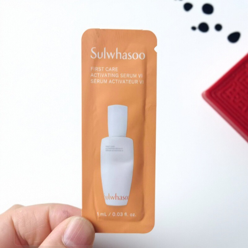 Sulwhasoo/雪花秀润燥精华小样改善暗沉提亮肤色焕活肌底抗氧