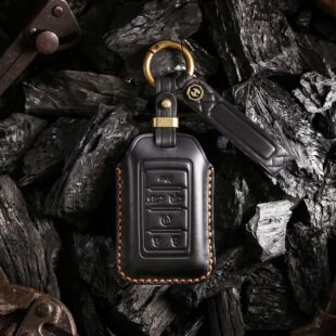 适用2023/24新款吉普Jeep大切诺基4xe进口版汽车钥匙套全包壳真皮