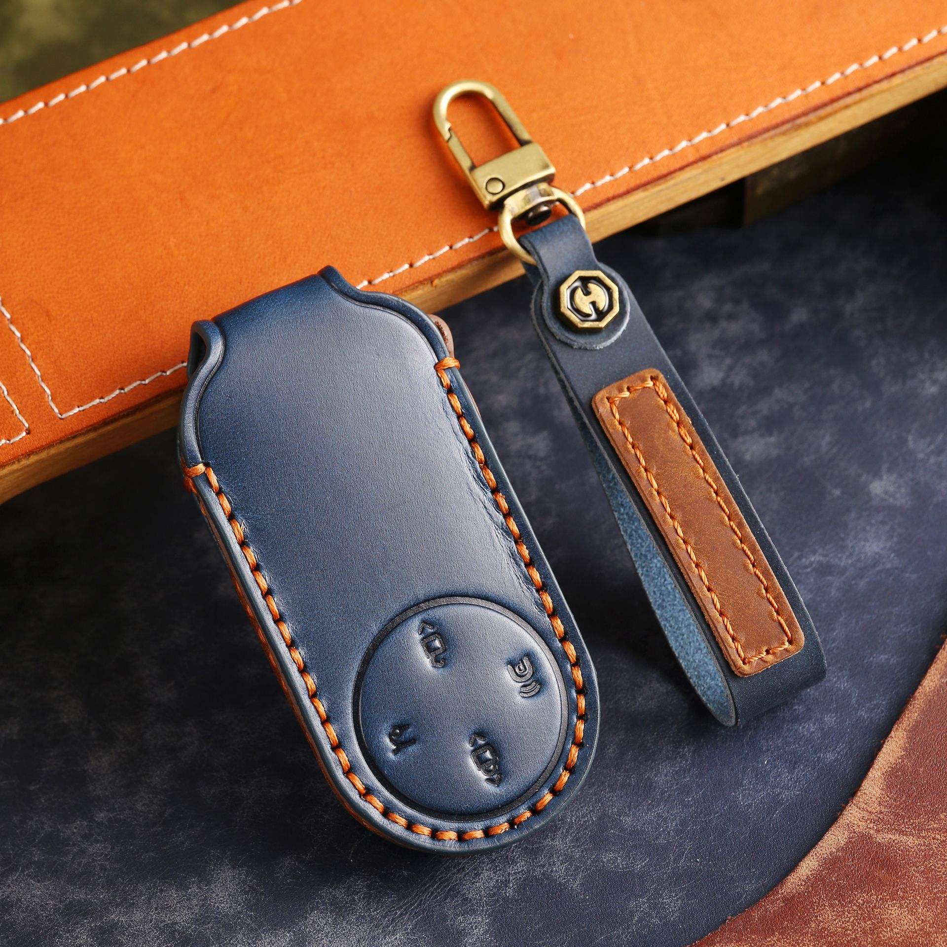 适用2025款AITO问界M9真皮Ultra版壳华为Max版扣M7M5钥匙套全包