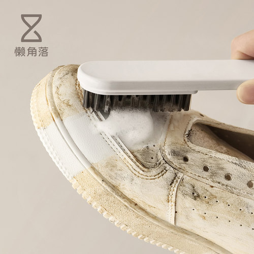 懒角落鞋刷长柄硬毛清洁刷