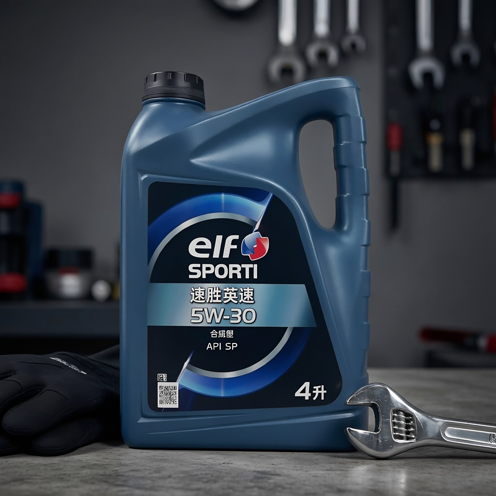 埃尔夫润滑油elf速胜英速PC5 5W-30 SP级4L 合成技术机油发动机油