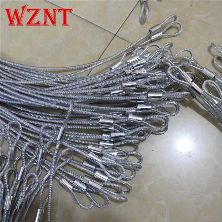 WZNT安全缆绳锁具工业钢缆绳阀门锁柜子橱柜文件柜长挂锁钢丝锁
