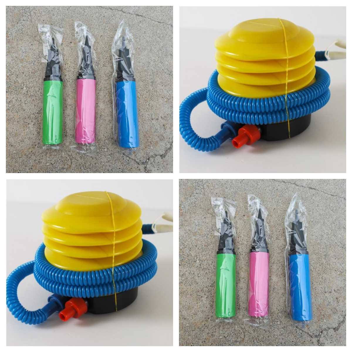 游泳池大号手推气筒 玩具手打气筒  脚踩气筒 儿童充气玩具