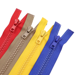 8号树脂开尾拉链胶牙开尾拉锁可拆卸加厚粗牙70厘米1米1.5米3米