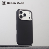 Urban Case 钻纹皮革相机按键全包磁吸适用iPhone17promax手机壳苹果17pro皮料保护套16promax防手汗商务风