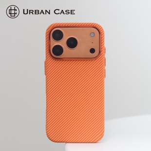 星宇橙专题 适用于iPhone17promax橙色碳纤维纹磁吸手机壳苹果17pro凯夫拉纹保护套轻薄散热 CASE URBAN