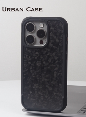 URBAN CASE 铠世系列户外级防摔锻造凯夫拉碳纤维磁吸适用于iPhone17promax手机壳苹果16pro防撞保护套新款