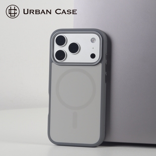 TPU软壳 冰感磨砂玻璃背板防摔适用于iPhone17promax手机壳iPhone17pro保护套简约高级个性 URBAN CASE