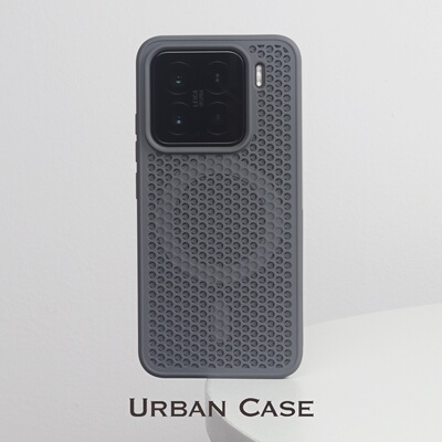 Urban Case蜂窝软壳散热磁吸适用于小米15pro手机壳小米15/14保护套防摔抗手汗防指纹个性轻薄