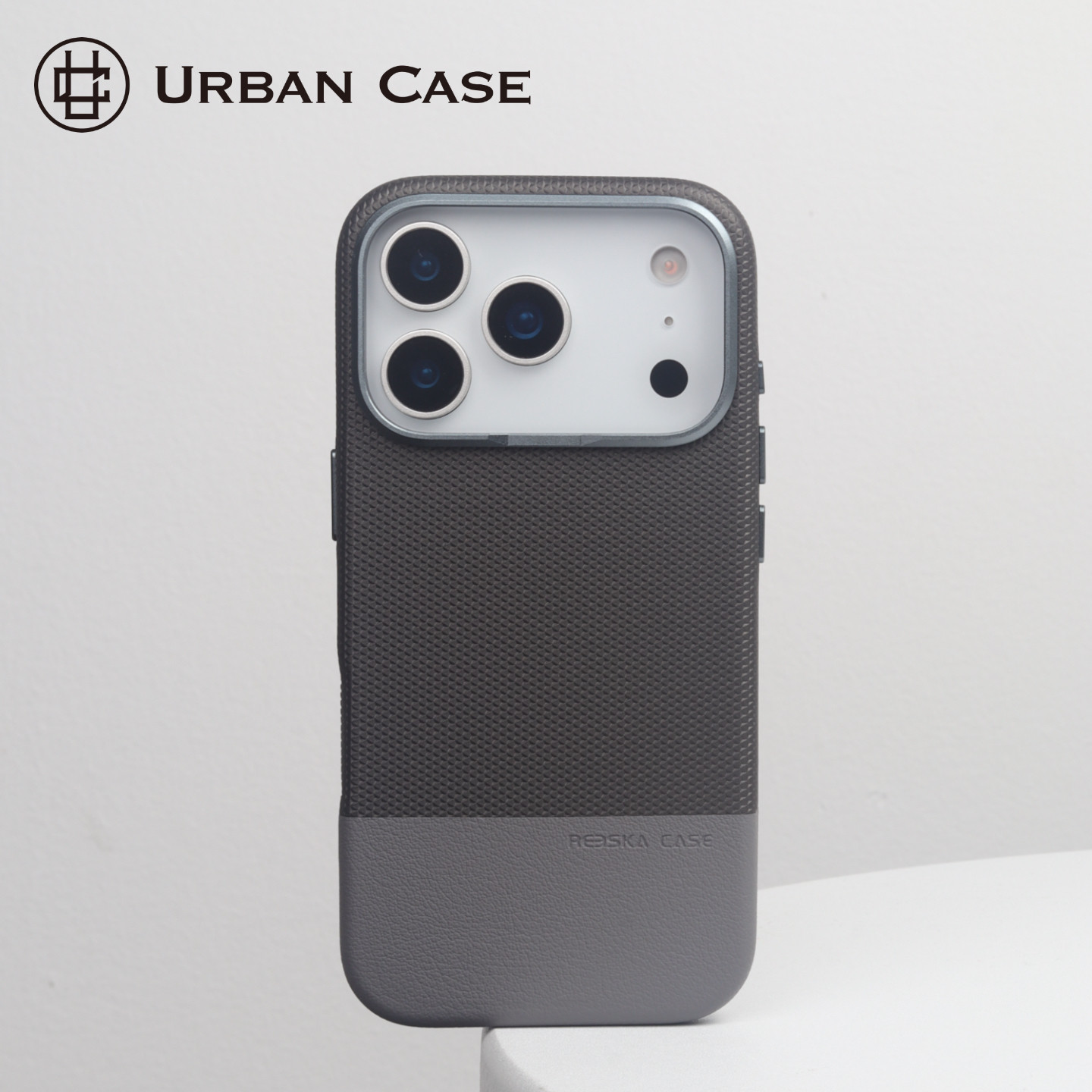 Urban Case 龙鳞双拼皮革磁吸适用于iPhone18promax手机壳苹果17promax防滑防指纹15pro保
