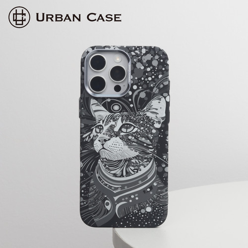 Urban Case波普豹猫【限定版】水贴微浮雕散热轻薄磁吸适用于iPhone16promax手机壳苹果15pro保护套个性民族