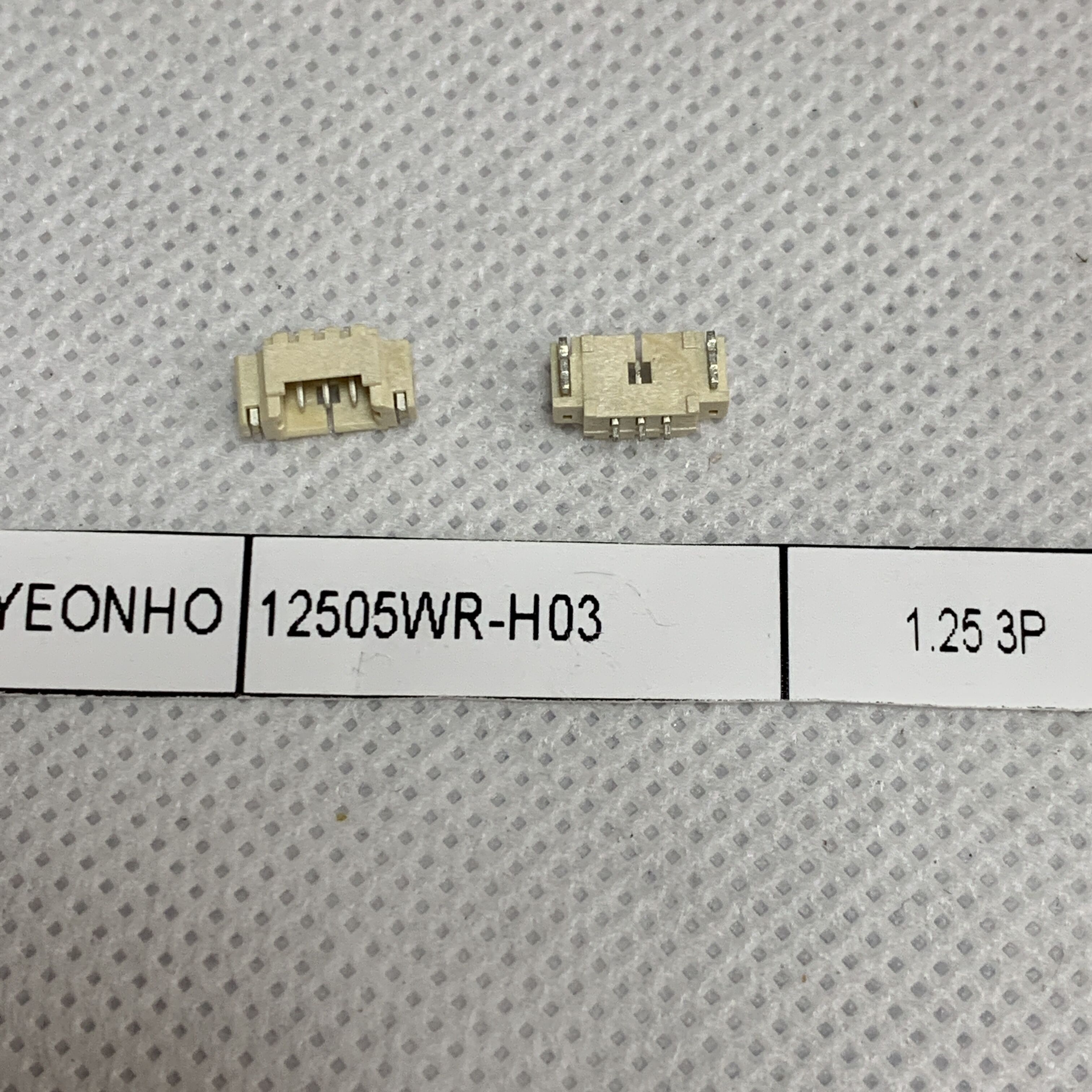 针座连接器YEONHO12505WR-H03