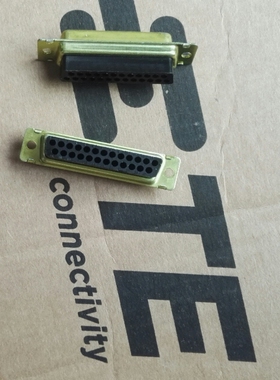 TE泰科连接器5205207-1 D-Sub连接器外壳25Pin母座接插件 原现货