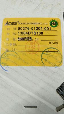 ACES宏致连接器50376-01201-001刺破式针座 连接座子12Pin 现货